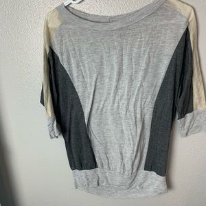 Color block loose tee